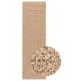 Alfombra ZIZUR aspecto yute interior/exterior beige 200x200 cm en Alfombras | Comprar online en Foru.es
