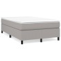 Estructura de cama de tela gris claro 120x200 cm de vidaXL, Camas y somieres - Ref: Foro24-3120846, Precio: 111,14 €, Descuen...