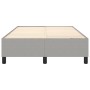 Estructura de cama de tela gris claro 120x200 cm de vidaXL, Camas y somieres - Ref: Foro24-3120846, Precio: 111,14 €, Descuen...