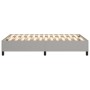 Estructura de cama de tela gris claro 120x200 cm de vidaXL, Camas y somieres - Ref: Foro24-3120846, Precio: 111,14 €, Descuen...