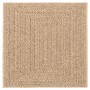 Alfombra ZIZUR aspecto yute interior/exterior beige 240x340 cm en Alfombras | Comprar online en Foru.es