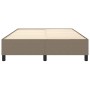 Estructura de cama de tela gris taupe 140x200 cm de vidaXL, Camas y somieres - Ref: Foro24-3120866, Precio: 153,22 €, Descuen...