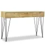 Mesa consola de teca maciza 120x35x76 cm de vidaXL, Mesas auxiliares - Ref: Foro24-244573, Precio: 162,78 €, Descuento: %
