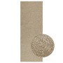 Alfombra ZIZUR apariencia yute interior exterior beige 80x200cm en Alfombras | Comprar online en Foru.es
