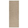 Alfombra ZIZUR apariencia yute interior exterior beige 80x200cm en Alfombras | Comprar online en Foru.es