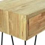 Mesa consola de teca maciza 120x35x76 cm de vidaXL, Mesas auxiliares - Ref: Foro24-244573, Precio: 162,78 €, Descuento: %
