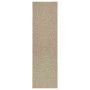 Alfombra ZIZUR apariencia yute interior exterior beige 80x250cm en Alfombras | Comprar online en Foru.es