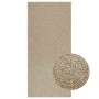 Alfombra ZIZUR aspecto yute interior/exterior beige 100x200 cm en Alfombras | Comprar online en Foru.es