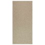 Alfombra ZIZUR aspecto yute interior/exterior beige 100x200 cm en Alfombras | Comprar online en Foru.es