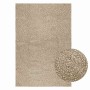 Alfombra ZIZUR aspecto yute interior/exterior beige 120x170 cm en Alfombras | Comprar online en Foru.es