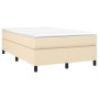 Estructura de cama de tela color crema 120x200 cm de vidaXL, Camas y somieres - Ref: Foro24-3120851, Precio: 120,76 €, Descue...