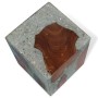 Taburete de madera maciza de teca y resina de vidaXL, Taburetes y sillas plegables - Ref: Foro24-243468, Precio: 143,16 €, De...