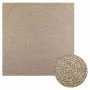 Alfombra ZIZUR aspecto yute interior/exterior beige 200x200 cm en Alfombras | Comprar online en Foru.es