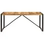 Solid rough mango wood dining table 180 cm by vidaXL, Kitchen and dining tables - Ref: Foro24-243997, Price: 215,90 €, Discou...