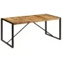 Solid rough mango wood dining table 180 cm by vidaXL, Kitchen and dining tables - Ref: Foro24-243997, Price: 215,90 €, Discou...