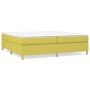 Estructura de cama de tela verde 200x200 cm de vidaXL, Camas y somieres - Ref: Foro24-3120992, Precio: 113,06 €, Descuento: %
