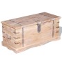 Baúl de almacenamiento de madera de acacia de vidaXL, Baúles de almacenamiento - Ref: Foro24-244053, Precio: 290,39 €, Descue...