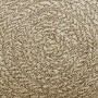 Alfombra ZIZUR aspecto yute interior/exterior beige Ø 120 cm en Alfombras | Comprar online en Foru.es
