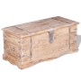 Baúl de almacenamiento de madera de acacia de vidaXL, Baúles de almacenamiento - Ref: Foro24-244053, Precio: 290,39 €, Descue...
