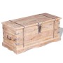 Baúl de almacenamiento de madera de acacia de vidaXL, Baúles de almacenamiento - Ref: Foro24-244053, Precio: 290,39 €, Descue...