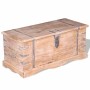 Baúl de almacenamiento de madera de acacia de vidaXL, Baúles de almacenamiento - Ref: Foro24-244053, Precio: 290,39 €, Descue...