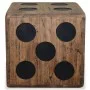 Caja de almacenamiento diseño de dado madera Mindi 40x40x40 cm de vidaXL, Baúles de almacenamiento - Ref: Foro24-244559, Prec...