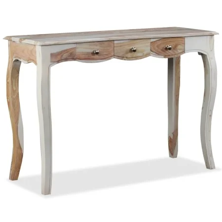 Mesa consola con 3 cajones madera maciza sheesham 110x40x76 cm de vidaXL, Mesas auxiliares - Ref: Foro24-244347, Precio: 224,...