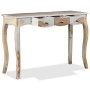 Mesa consola con 3 cajones madera maciza sheesham 110x40x76 cm de vidaXL, Mesas auxiliares - Ref: Foro24-244347, Precio: 228,...