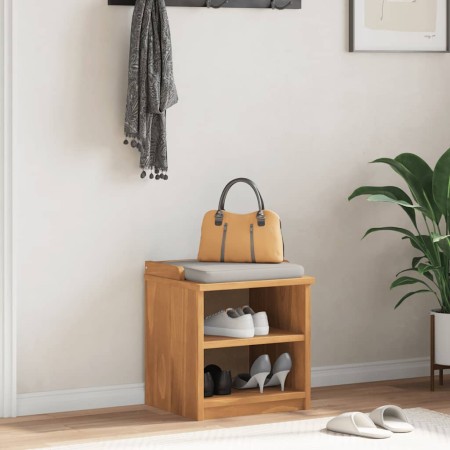 Banco de recibidor SANDNES madera maciza de pino 45x40x50 cm en Bancos para recibidores y almacenamiento | Comprar online en For