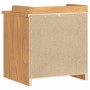 Banco de recibidor SANDNES madera maciza de pino 45x40x50 cm en Bancos para recibidores y almacenamiento | Comprar online en For