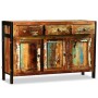 Aparador madera maciza reciclada 120x35x76 cm de vidaXL, Aparadores - Ref: Foro24-243984, Precio: 417,22 €, Descuento: %