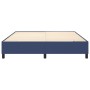 Estructura de cama de tela azul 160x200 cm de vidaXL, Camas y somieres - Ref: Foro24-3120876, Precio: 118,76 €, Descuento: %