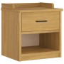 Banco de recibidor SANDNES madera maciza de pino 45x40x50 cm en Bancos para recibidores y almacenamiento | Comprar online en For