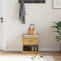 Banco de recibidor SANDNES madera maciza de pino 45x40x50 cm en Bancos para recibidores y almacenamiento | Comprar online en For