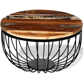 Couchtisch aus recyceltem Massivholz von vidaXL, Couchtisch - Ref: Foro24-244230, Preis: 125,36 €, Rabatt: %