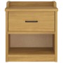 Banco de recibidor SANDNES madera maciza de pino 45x40x50 cm en Bancos para recibidores y almacenamiento | Comprar online en For