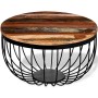 Mesa de centro madera maciza reciclada de vidaXL, Mesas de centro - Ref: Foro24-244230, Precio: 126,59 €, Descuento: %