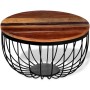 Mesa de centro madera maciza reciclada de vidaXL, Mesas de centro - Ref: Foro24-244230, Precio: 126,59 €, Descuento: %