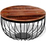 Mesa de centro madera maciza reciclada de vidaXL, Mesas de centro - Ref: Foro24-244230, Precio: 126,59 €, Descuento: %