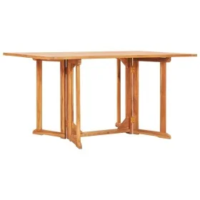 Mesa de jardín plegable Butterfly madera de teca 150x90x75 cm de vidaXL, Mesas de jardín - Ref: Foro24-49000, Precio: 228,31 ...