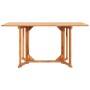 Mesa de jardín plegable Butterfly madera de teca 150x90x75 cm de vidaXL, Mesas de jardín - Ref: Foro24-49000, Precio: 253,35 ...