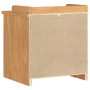 Banco de recibidor SANDNES madera maciza de pino 45x40x50 cm en Bancos para recibidores y almacenamiento | Comprar online en For
