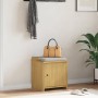 Banco de recibidor SANDNES madera maciza de pino 45x40x50 cm en Bancos para recibidores y almacenamiento | Comprar online en For