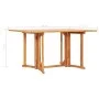 Mesa de jardín plegable Butterfly madera de teca 150x90x75 cm de vidaXL, Mesas de jardín - Ref: Foro24-49000, Precio: 228,31 ...