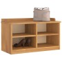 Banco de recibidor SANDNES madera maciza de pino 87x40x50 cm en Bancos para recibidores y almacenamiento | Comprar online en For