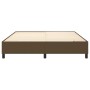 Estructura de cama tela marrón oscuro 180x200 cm de vidaXL, Camas y somieres - Ref: Foro24-3120881, Precio: 134,72 €, Descuen...