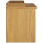 Banco de recibidor SANDNES madera maciza de pino 87x40x50 cm en Bancos para recibidores y almacenamiento | Comprar online en For