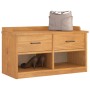 Banco de recibidor SANDNES madera maciza de pino 87x40x50 cm en Bancos para recibidores y almacenamiento | Comprar online en For