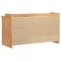 Banco de recibidor SANDNES madera maciza de pino 87x40x50 cm en Bancos para recibidores y almacenamiento | Comprar online en For