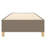 Estructura de cama de tela gris taupe 90x190 cm de vidaXL, Camas y somieres - Ref: Foro24-3120925, Precio: 97,68 €, Descuento: %